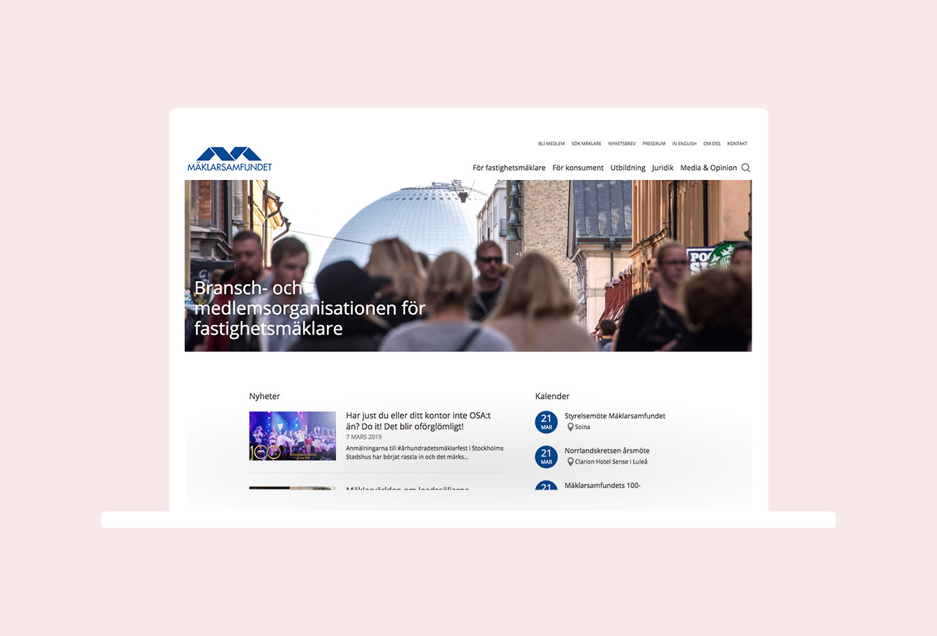 Mäklarsamfundet Drupal Exempel